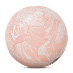 Kuangmi Rosa Fußball Größe 4 5 PU Leder maschinengenäht