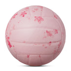 Kuangmi Kirschblüten-Volleyball Rosa Größe 5 aus weichem PU