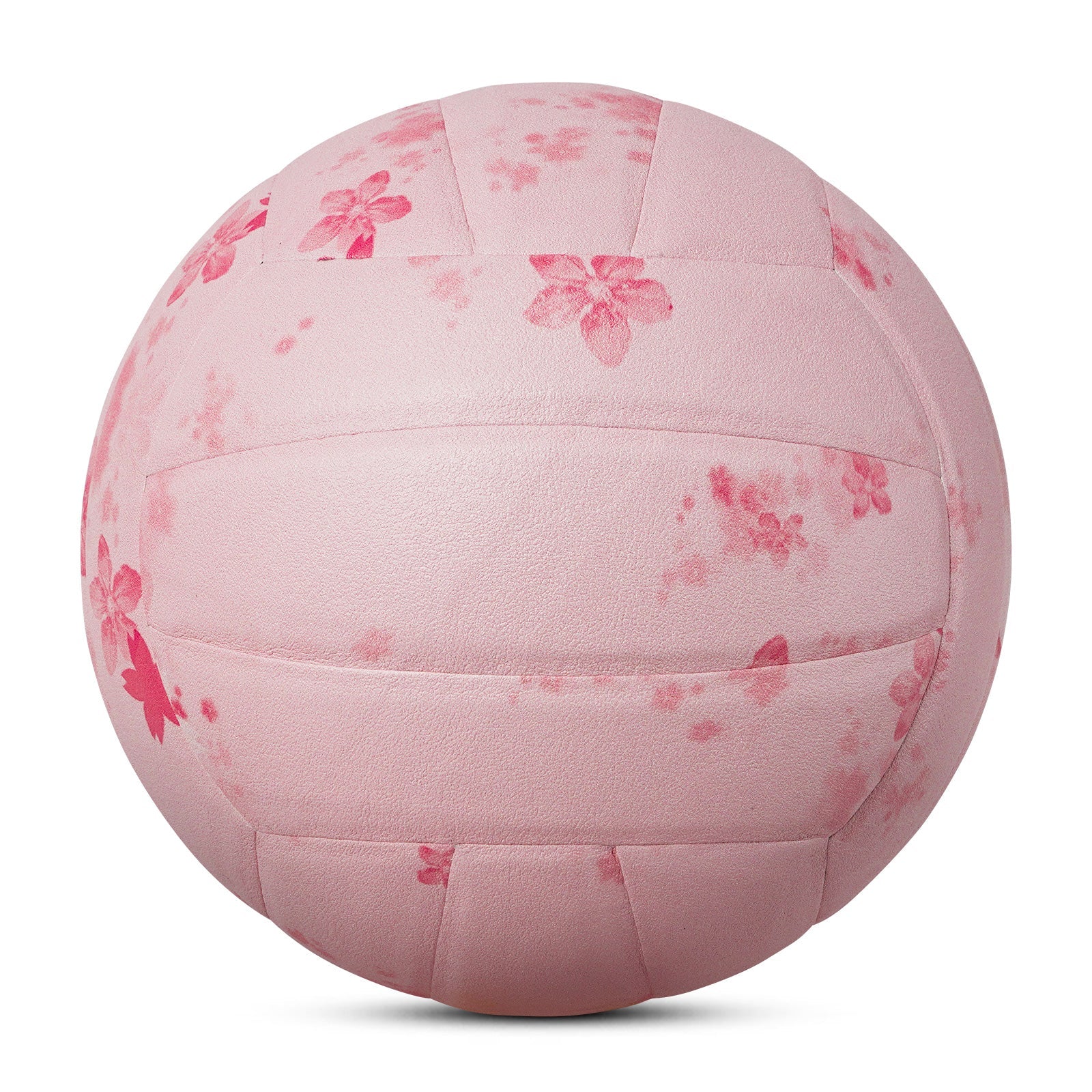 Kuangmi Kirschblüten-Volleyball Rosa Größe 5 aus weichem PU