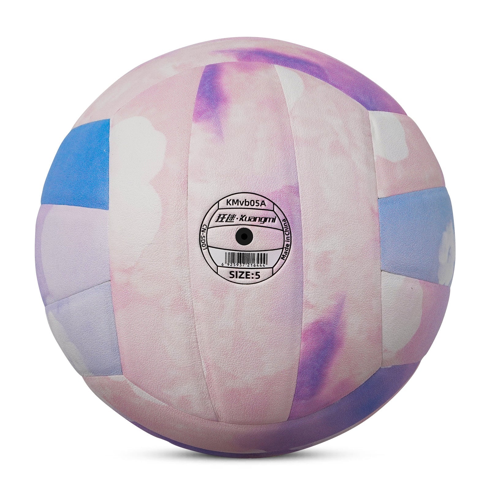 Kuangmi Zuckerwatte-Volleyball Größe 5 mit weichem PU
