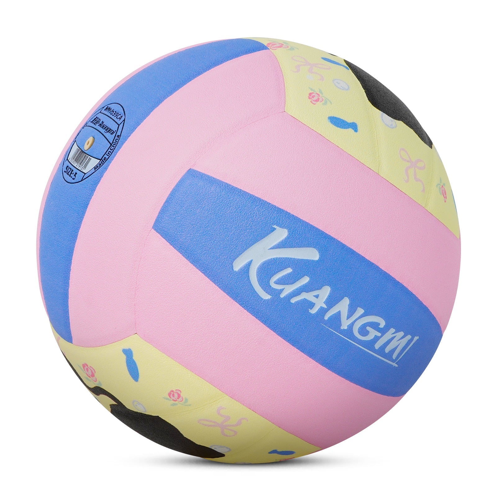 Kuangmi Macaron Schwarze Katze Volleyball Größe 5 PU Oberfläche