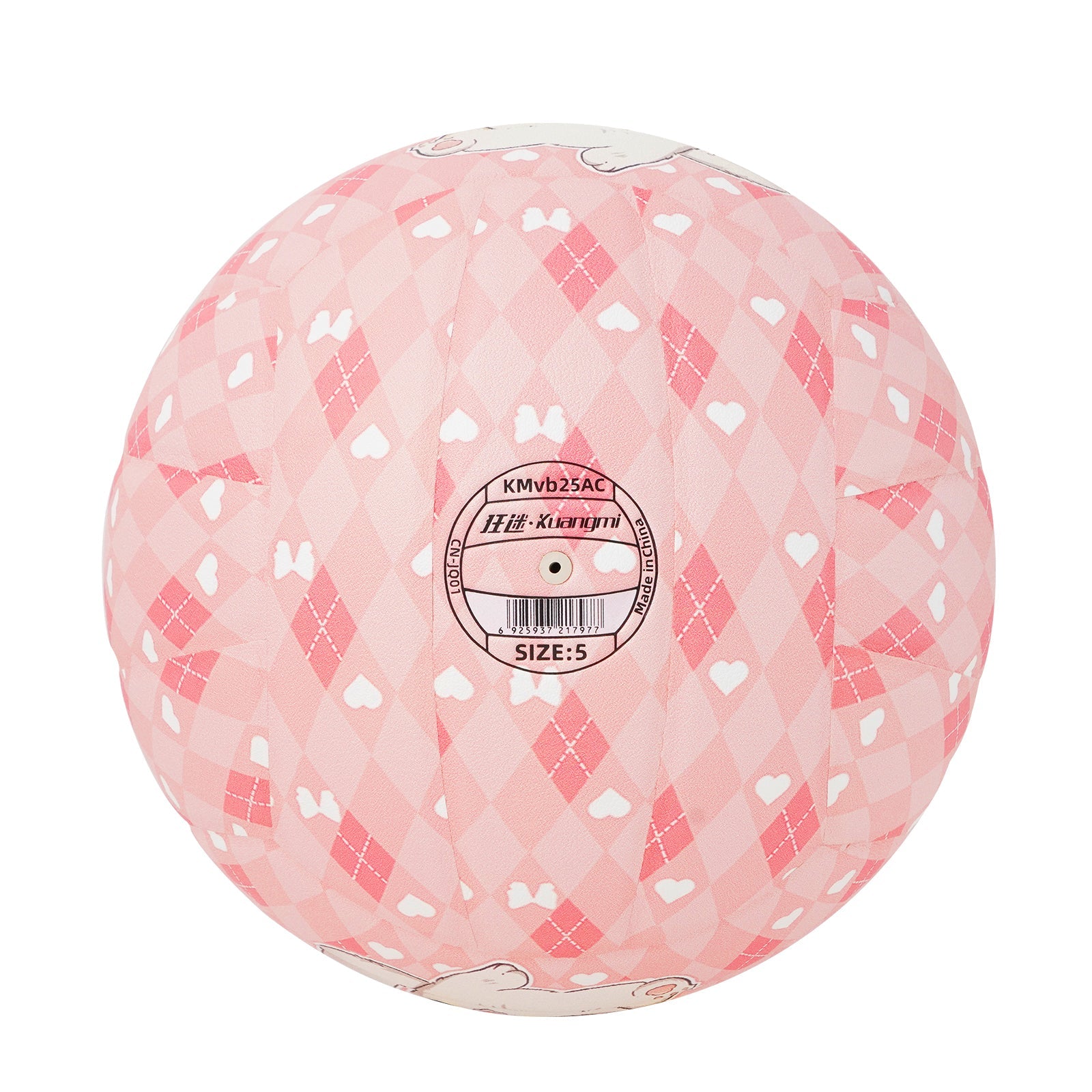 Kuangmi Rosa Katze Volleyball Größe 5 PU Oberfläche