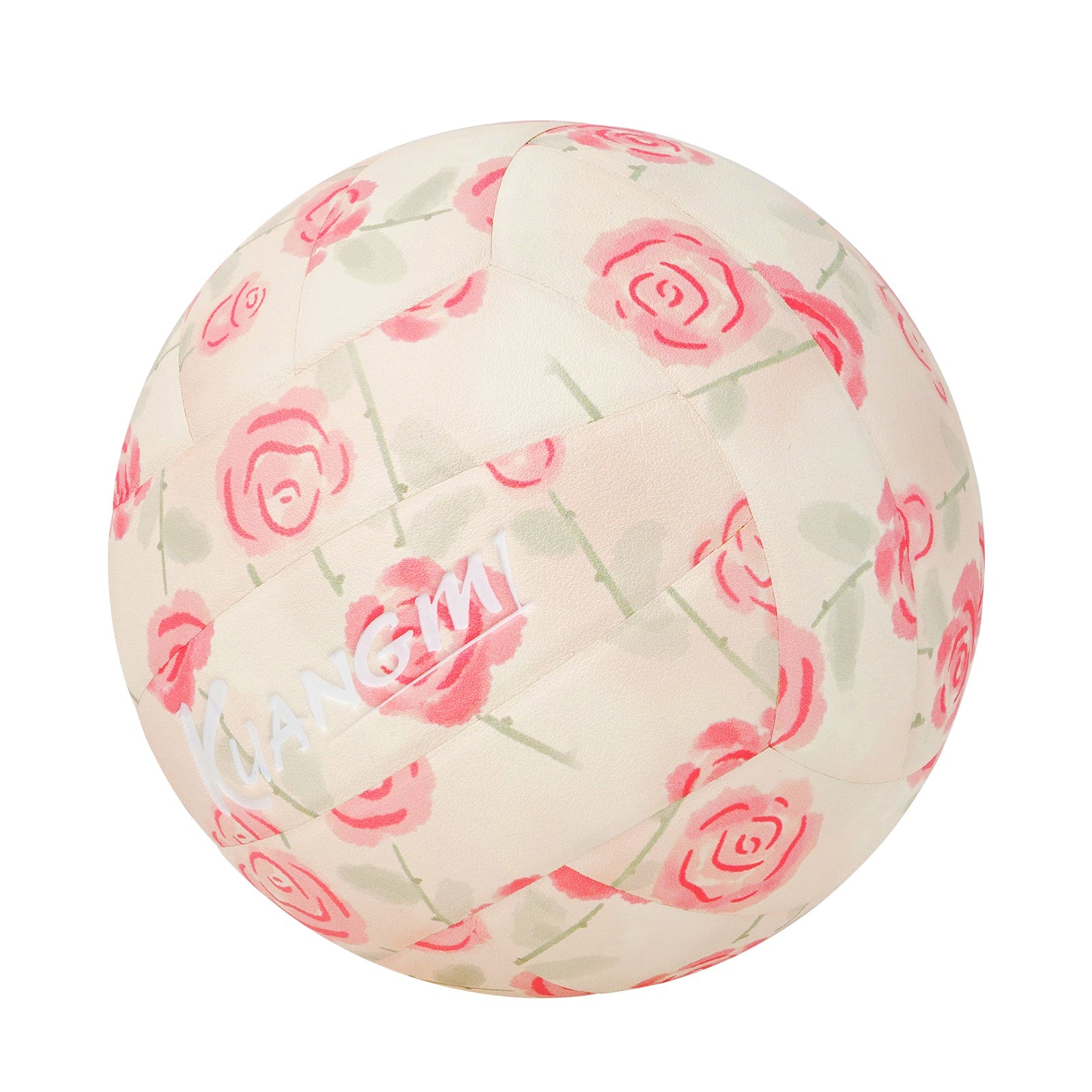 Kuangmi Rosa Rosen Volleyball – Größe 5, PU-Oberfläche