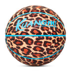 Kuangmi Leopardmuster Basketball (Größe 7) Hygroskopisches PU