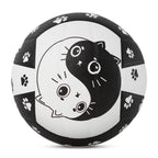 Kuangmi Schwarz Weiß Katze Volleyball Größe 5 PU Oberfläche