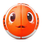 Kuangmi Kinder Clownfish Basketball, Größe 5 (27,5"), Hygroskopisches PU Leder