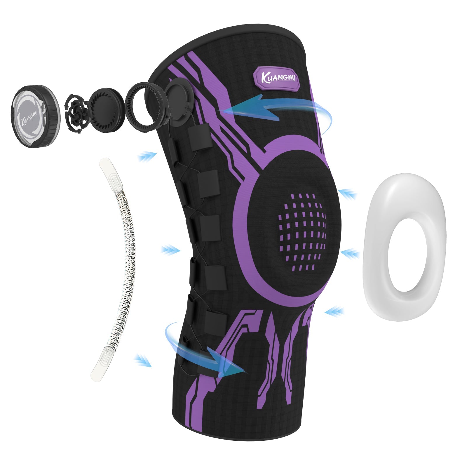 Kuangmi® Intelligente Kniebandage – Standard (ETIE-Drehknopf)