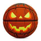 Kuangmi Leuchtender Kürbis Halloween Basketball, Größe 7, Hygroskopisches PU