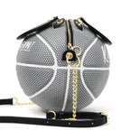 Kuangmi Reflektierende Basketballtasche aus PU-Leder (Größe 7)