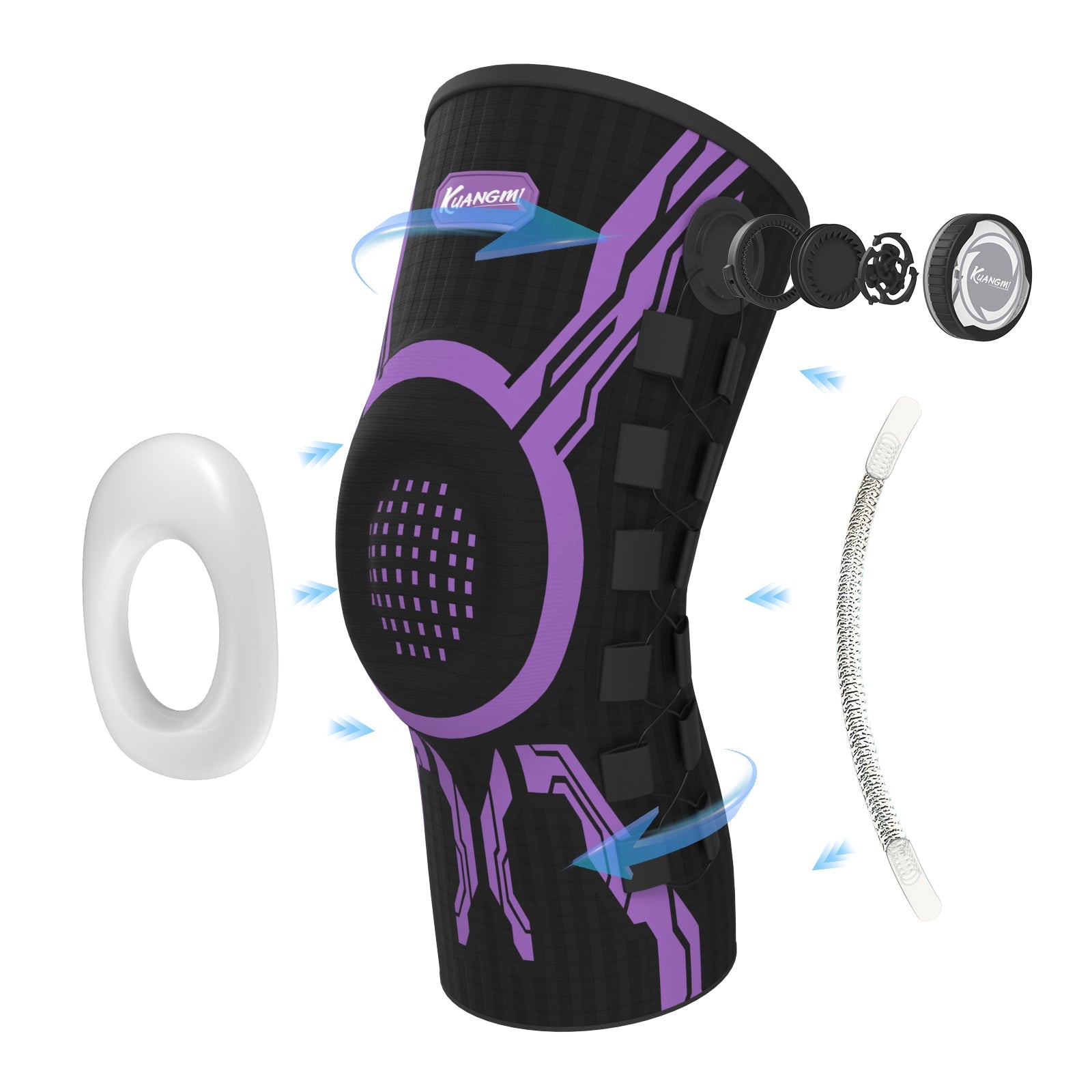 Kuangmi® Intelligente Kniebandage – Standard (ETIE-Drehknopf)