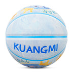 Kuangmi Wal Kinder Basketball Größe 5 (27,5"), PU Material, Indoor & Outdoor