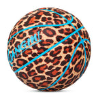 Kuangmi Leopardmuster Basketball (Größe 7) Hygroskopisches PU