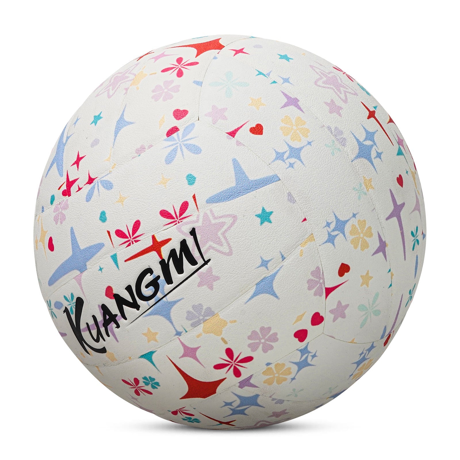 Kuangmi Stern Dunkleleuchtender Volleyball Größe 5 PU Oberfläche