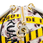 Kuangmi „Gelber EMO-Bär“ Basketballtasche (Größe 7)