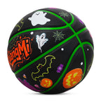 Kuangmi Halloween Basketball Größe 7 (29,5"), Hygroskopisches PU, Indoor & Outdoor