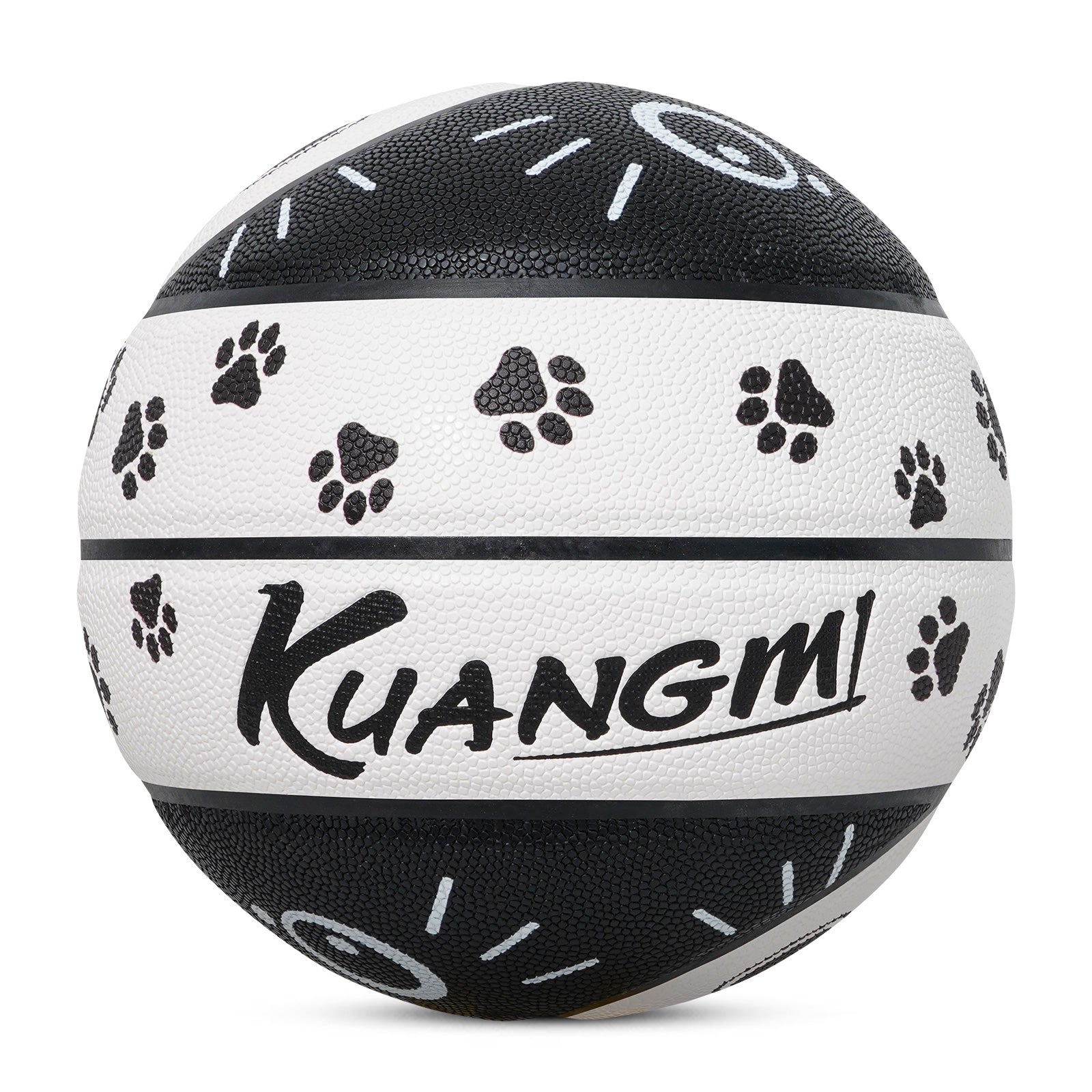 Kuangmi PU Basketball mit Katzenmotiven – Größe 7 (29,5"), Indoor & Outdoor