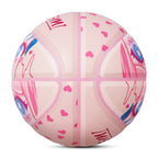 Kuangmi Pink Anime Muster Basketball Größe 7 (29,5 Zoll)