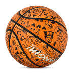 Kuangmi 2026 Halloween Basketball Größe 7 (29,5 Zoll) LED-Graffiti-Design