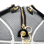 Kuangmi Reflektierende Basketballtasche aus PU-Leder (Größe 7)