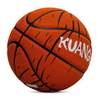 Kuangmi Leuchtender Kürbis Halloween Basketball, Größe 7, Hygroskopisches PU