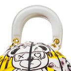 Kuangmi „Gelber EMO-Bär“ Basketballtasche (Größe 7)