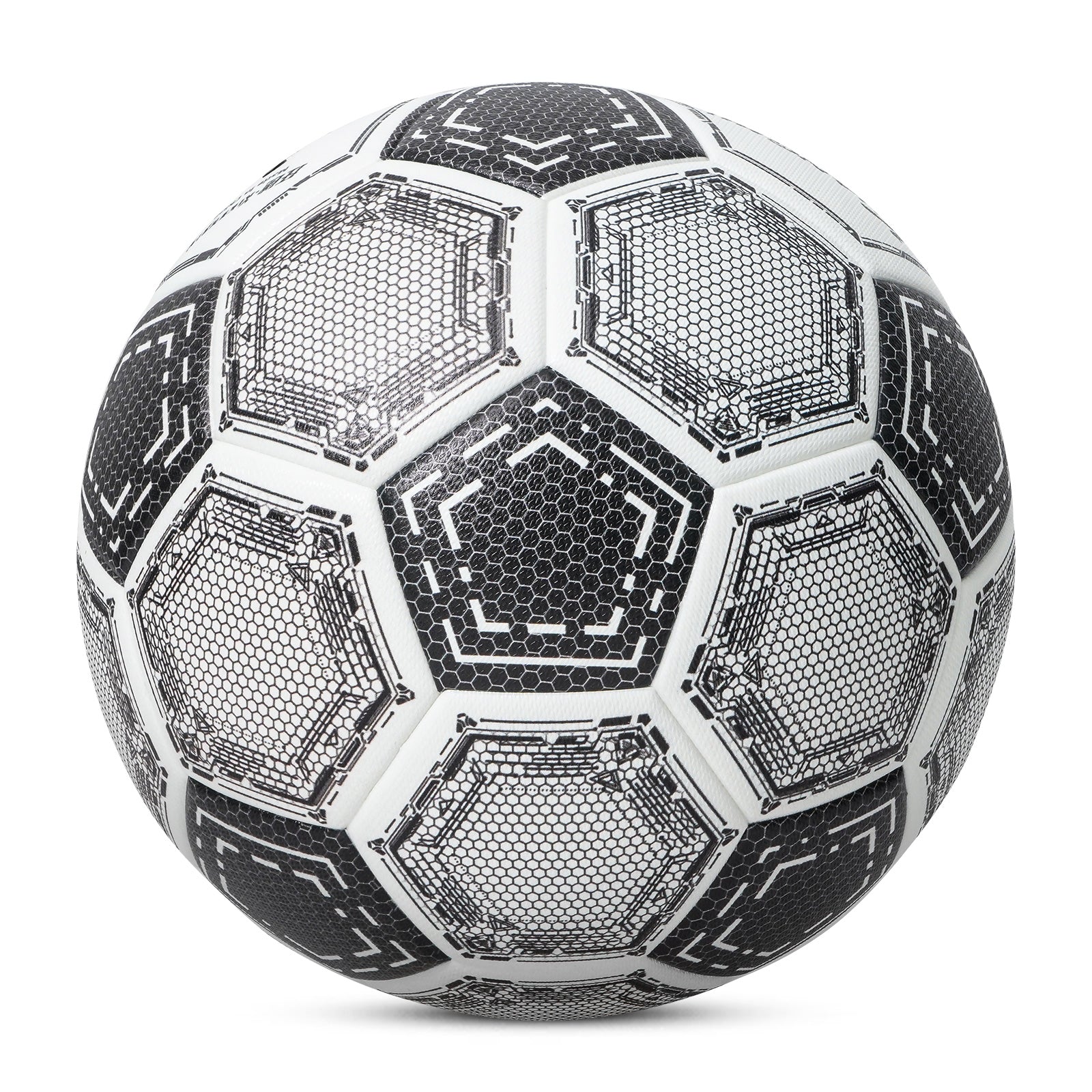 Kuangmi Mecha-Wabenfußball Größe 5 aus PU für Training und Wettkämpfe