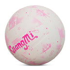 Kuangmi Rosa Schmetterling Volleyball Größe 5 PU Oberfläche