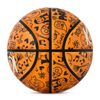 Kuangmi 2026 Halloween Basketball Größe 7 (29,5 Zoll) LED-Graffiti-Design