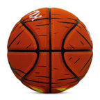 Kuangmi Leuchtender Kürbis Halloween Basketball, Größe 7, Hygroskopisches PU