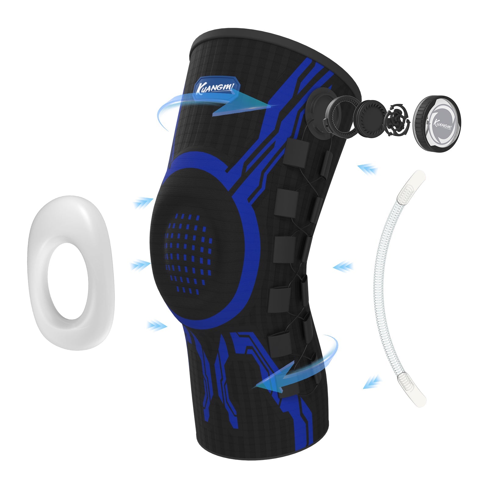 Kuangmi® Intelligente Kniebandage – Standard (ETIE-Drehknopf)