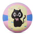 Kuangmi Macaron Schwarze Katze Volleyball Größe 5 PU Oberfläche