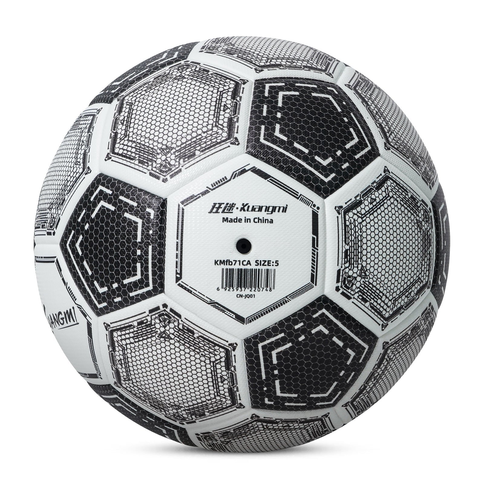 Kuangmi Mecha-Wabenfußball Größe 5 aus PU für Training und Wettkämpfe