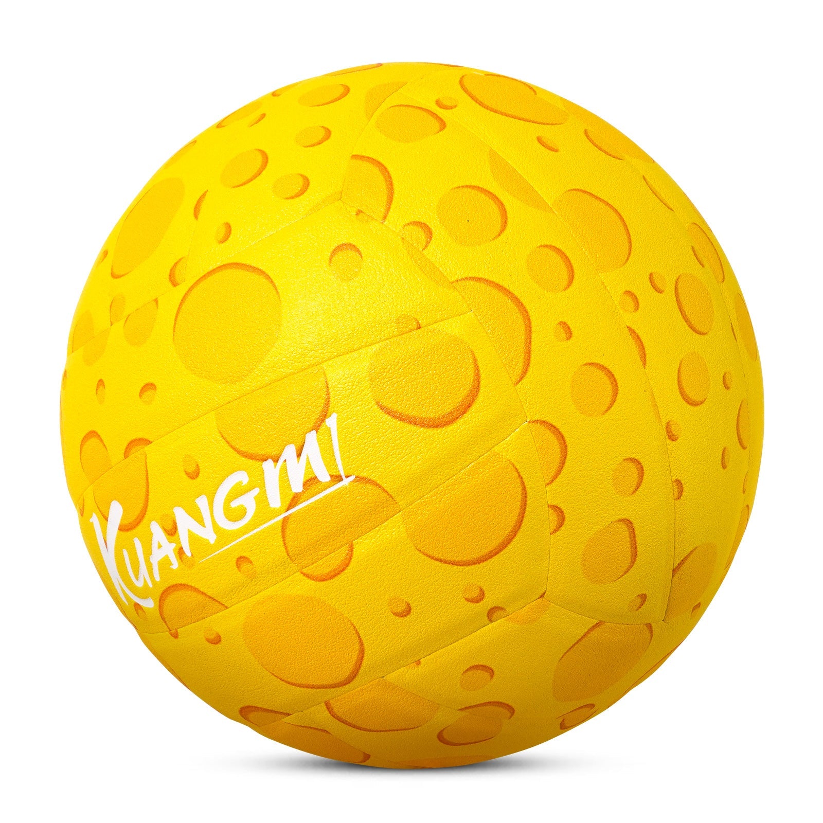 Kuangmi Käse Volleyball Größe 5 PU Thermisch verbunden oder maschinengenäht wählbar