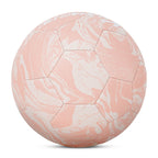 Kuangmi Rosa Fußball Größe 4 5 PU Leder maschinengenäht