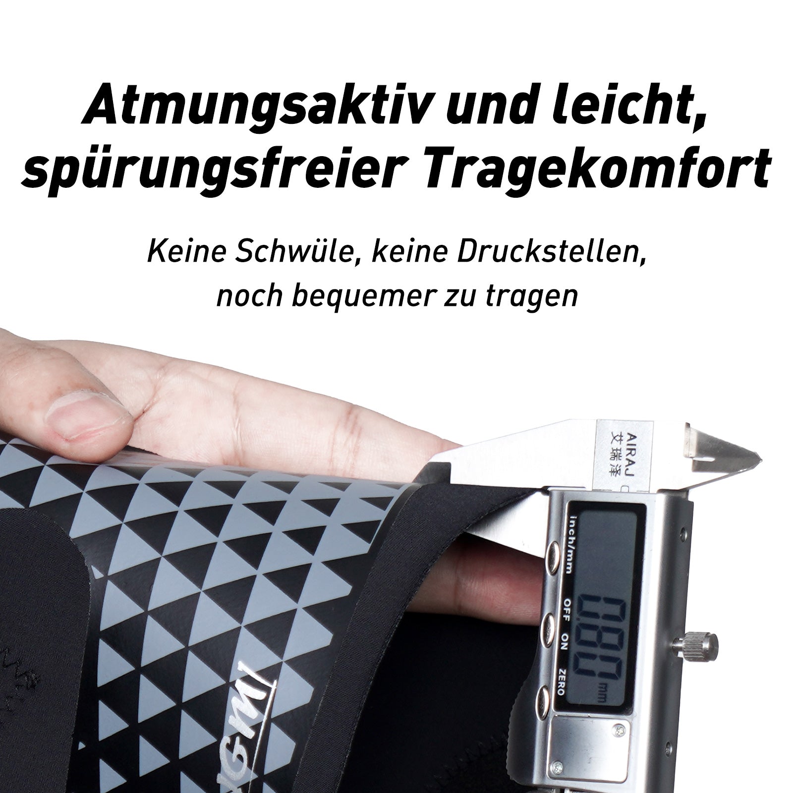 Kuangmi Leichte Sport-Knöchelbandage – schuhkompatible Stütze für aktive Nutzung