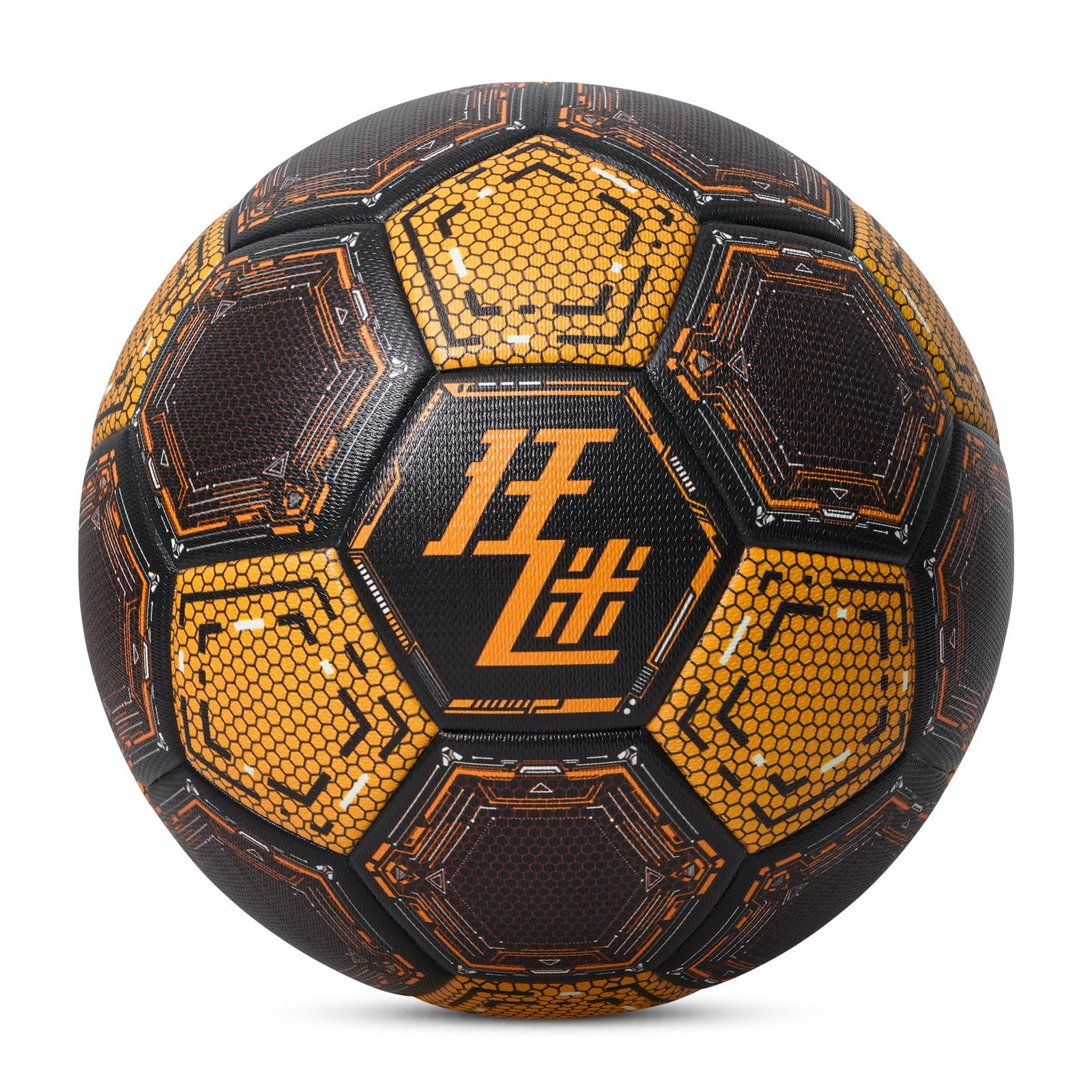 Kuangmi Mecha-Wabenfußball Größe 5 aus PU für Training und Wettkämpfe
