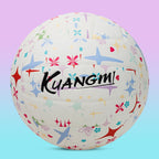 Kuangmi Stern Dunkleleuchtender Volleyball Größe 5 PU Oberfläche