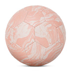 Kuangmi Rosa Fußball Größe 4 5 PU Leder maschinengenäht