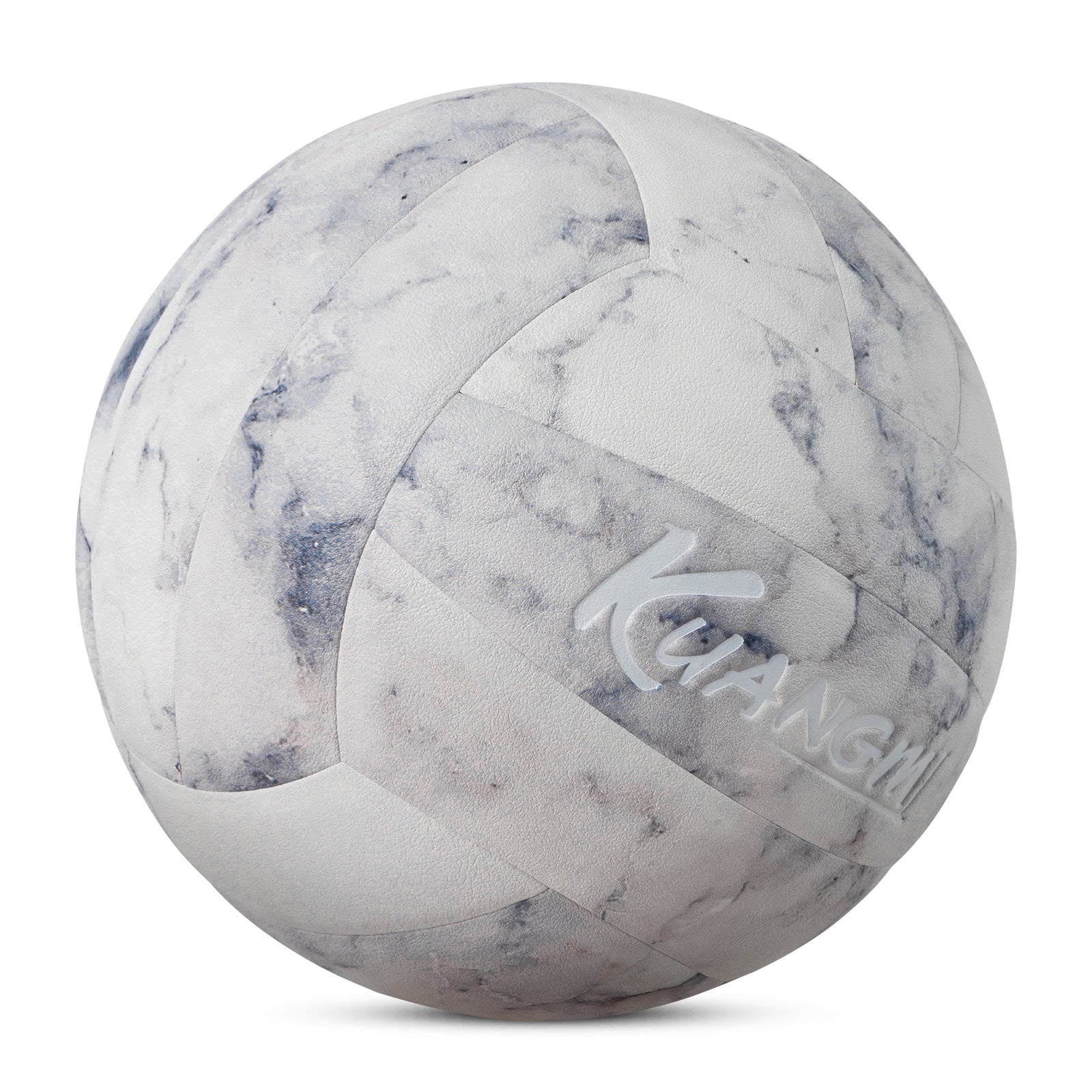 Kuangmi Marmor Volleyball Größe 5, Weiche PU-Oberfläche, Näht/Nahtlos Optional