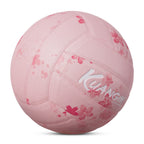 Kuangmi Kirschblüten-Volleyball Rosa Größe 5 aus weichem PU