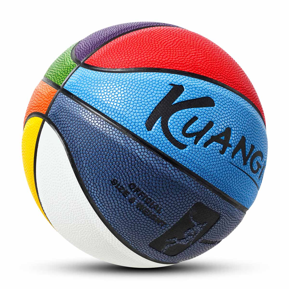 Kuangmi 8-Farben Basketball – Alle Größen 3/4/5/6/7