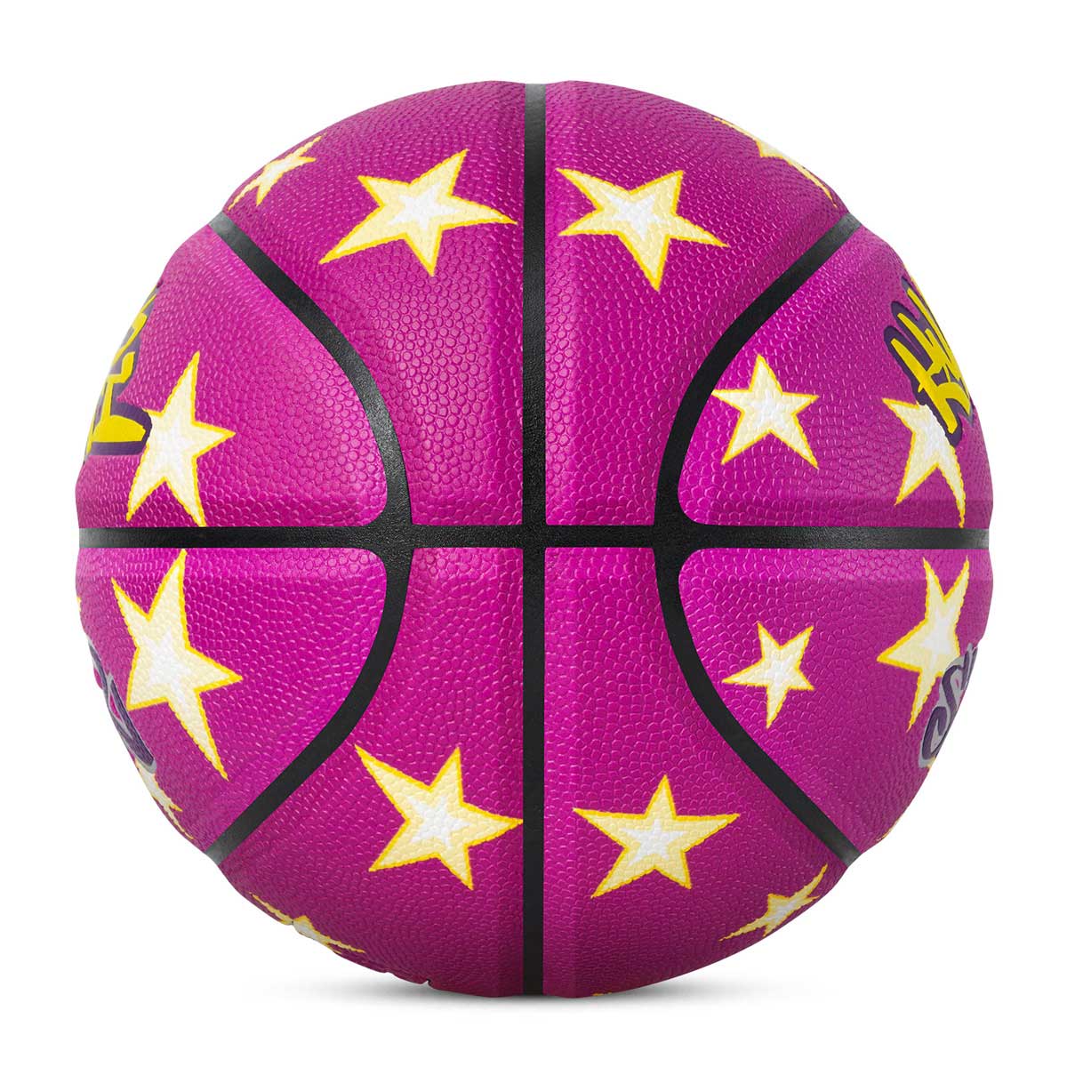 Kuangmi Lila Sterne Street Basketball Größe 7