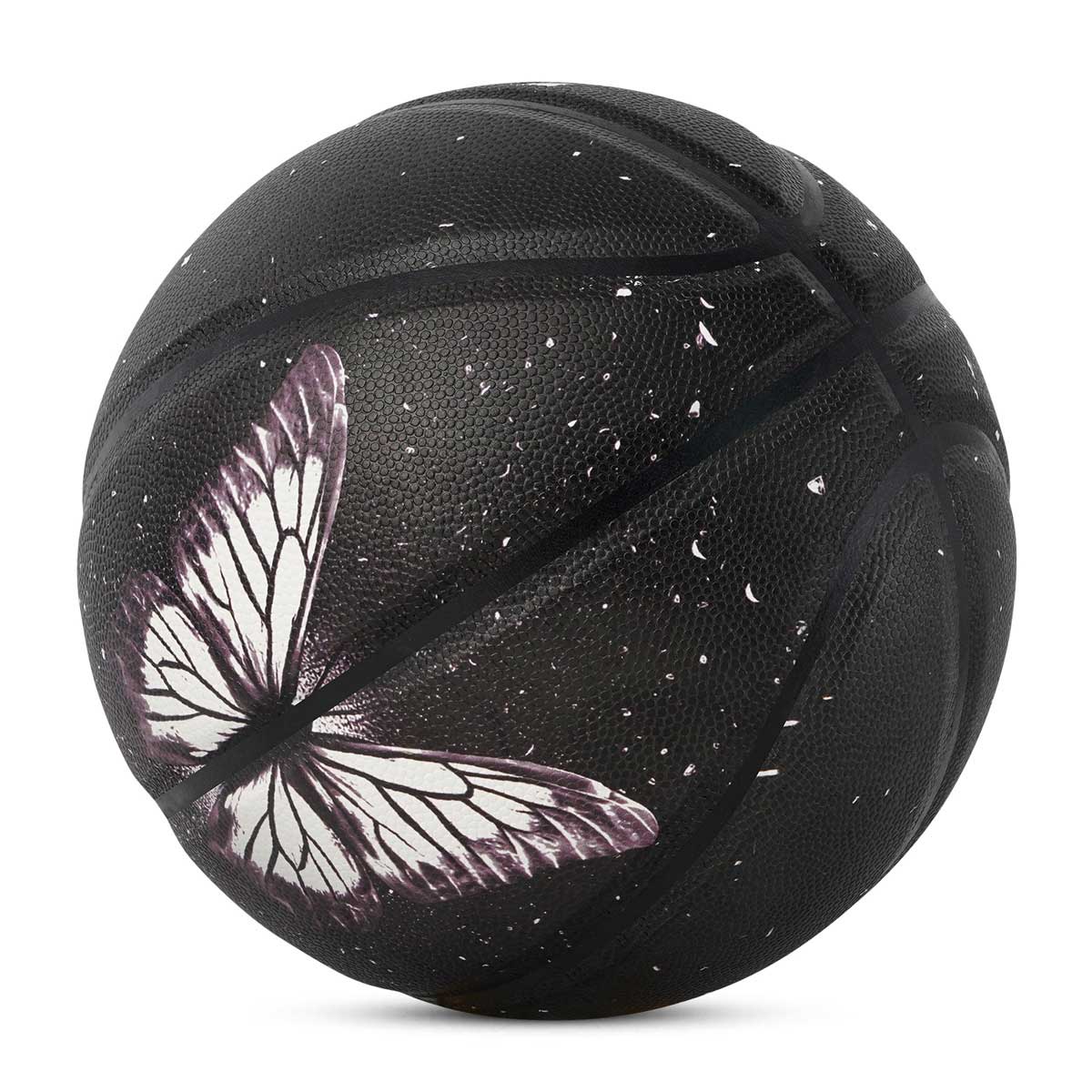 Kuangmi Schmetterling Leuchtender Basketball – Größe 7