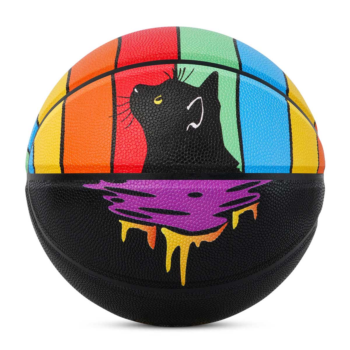 Kuangmi Regenbogen Katze Basketball Größe 7