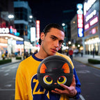 Kuangmi Schwarze Katze Basketball Größe 6/7