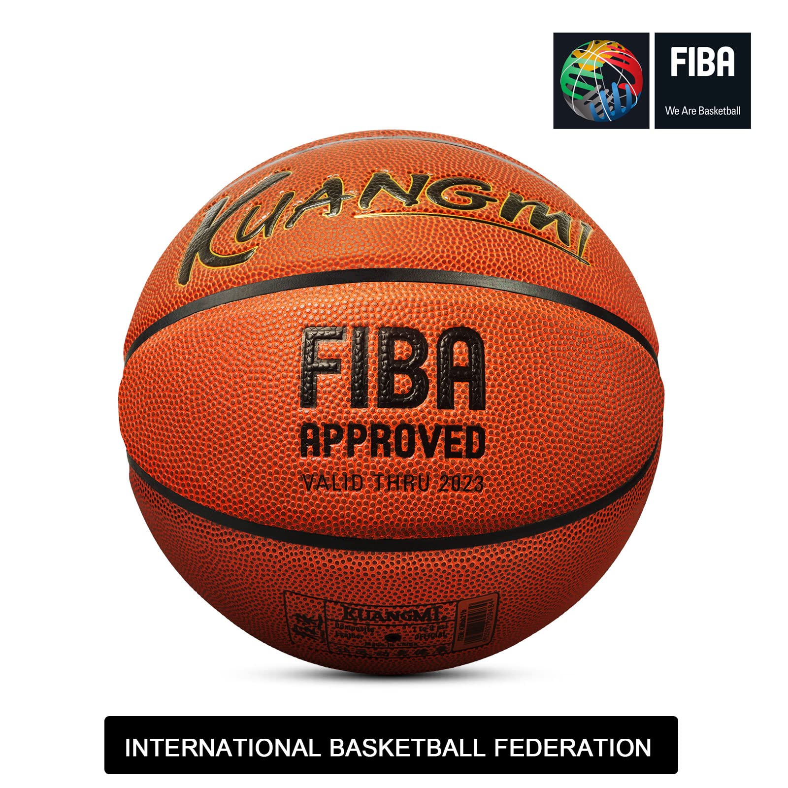 Kuangmi Chong Basketball – FIBA-zertifiziert, Größe 7/6