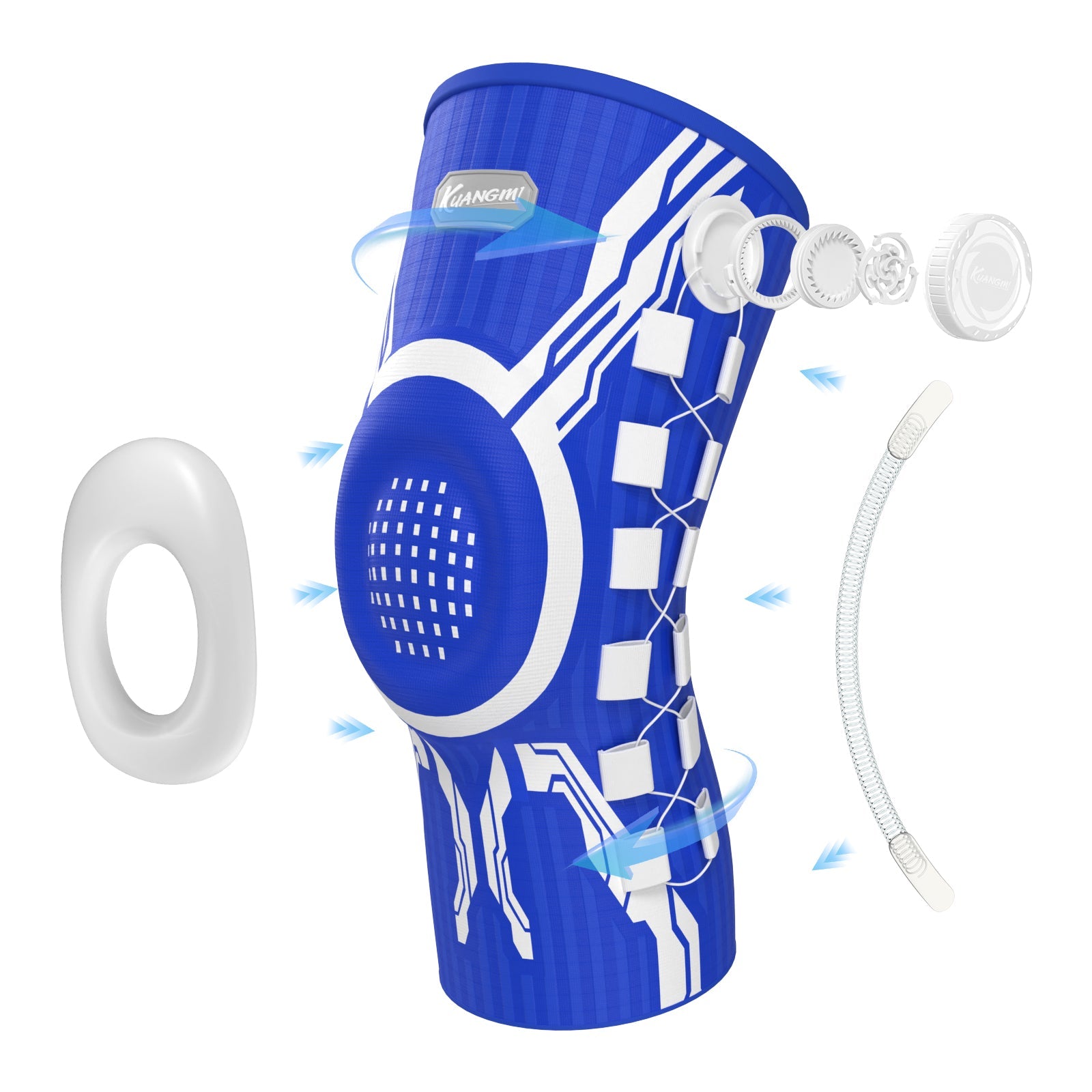 Kuangmi® Intelligente Kniebandage – Standard (ETIE-Drehknopf)