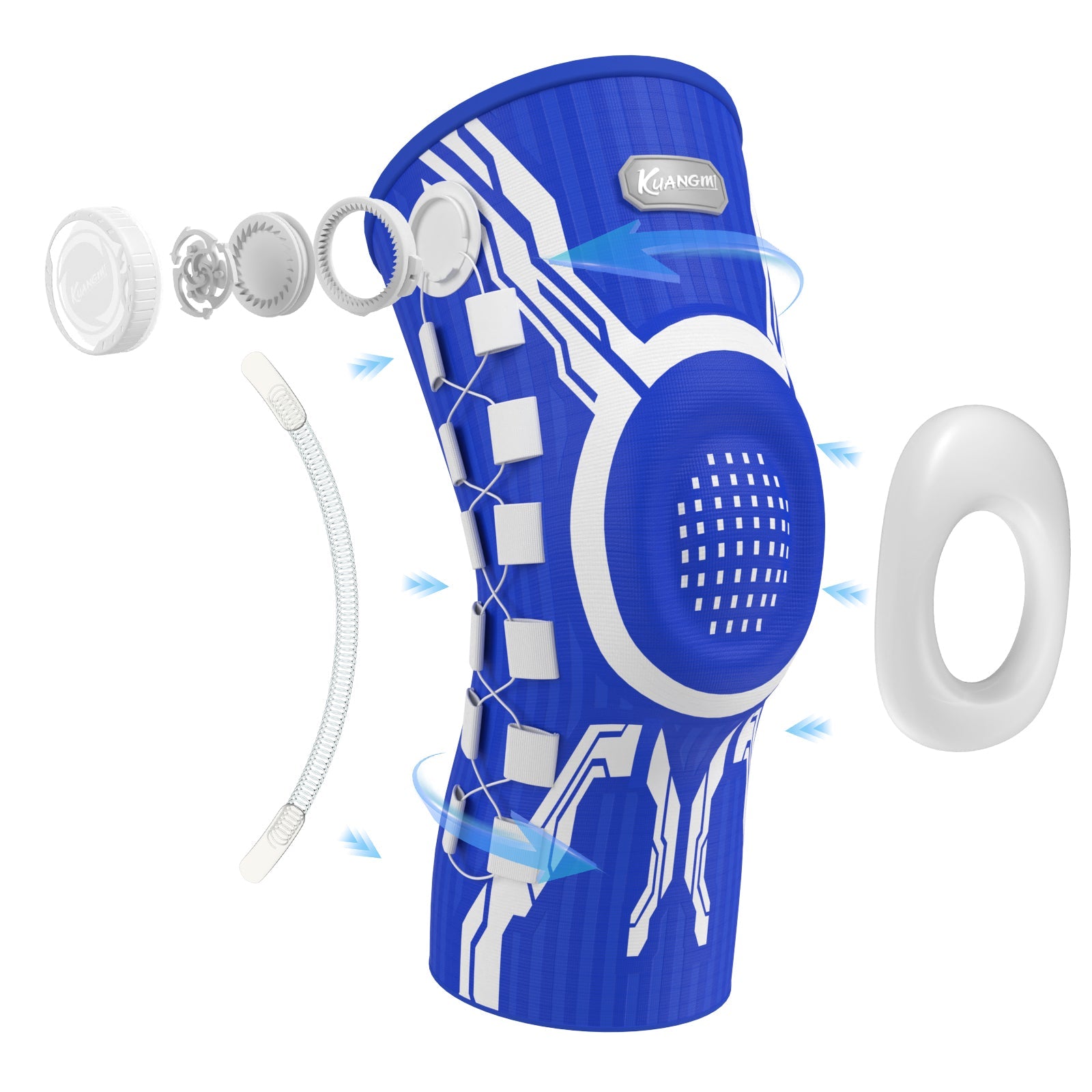 Kuangmi® Intelligente Kniebandage – Standard (ETIE-Drehknopf)