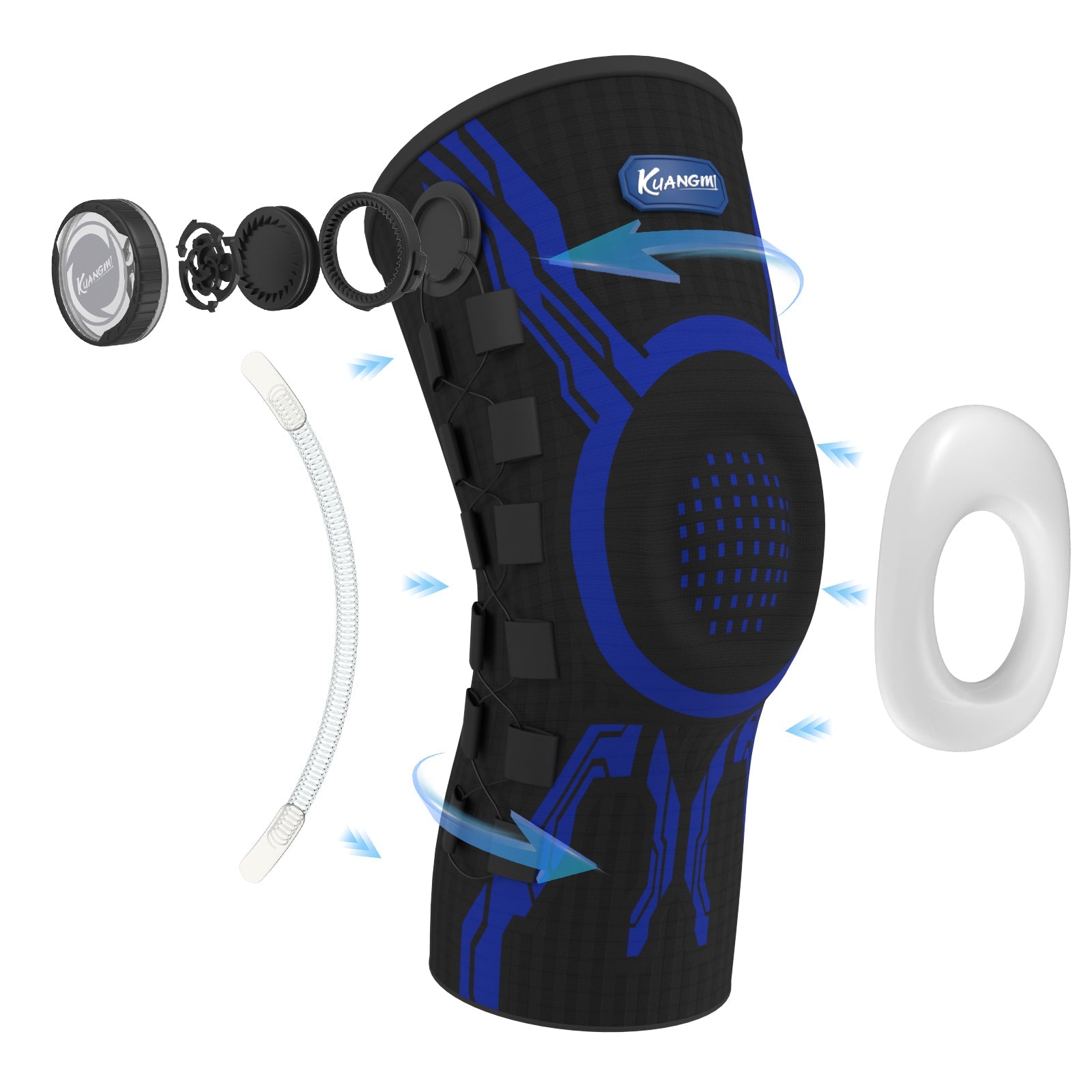 Kuangmi® Intelligente Kniebandage – Standard (ETIE-Drehknopf)
